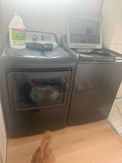 Washer and dryer
