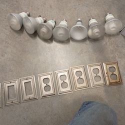 Flood Light Bulbs And Electrical Outlet Covers
