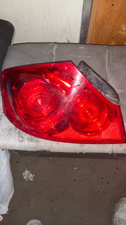 G37 tail light