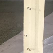 Aluminum hurricane shutter trac