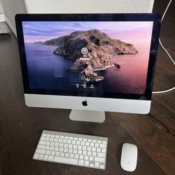 iMac 21.5” All In one desktop Intel Core i5 2.7Ghz 8GB 1TB HD USB SD Card WiFi Bluetooth OSX Catalina