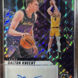 2024-25 Panini Mosaic Dalton Knecht Rookie Auto Lakers