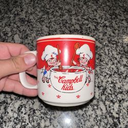 1991 Vintage Campbells kids tomato soup mug