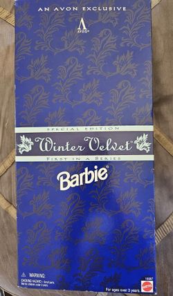 Winter Velvet Black Barbie