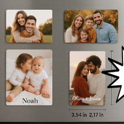 ✨ Unique details, lasting memories ✨
🎨 Personalized magnets with your favorite photo 