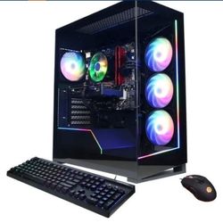 Cyber Power Pc Gaming Computer With Gaming Monitor 