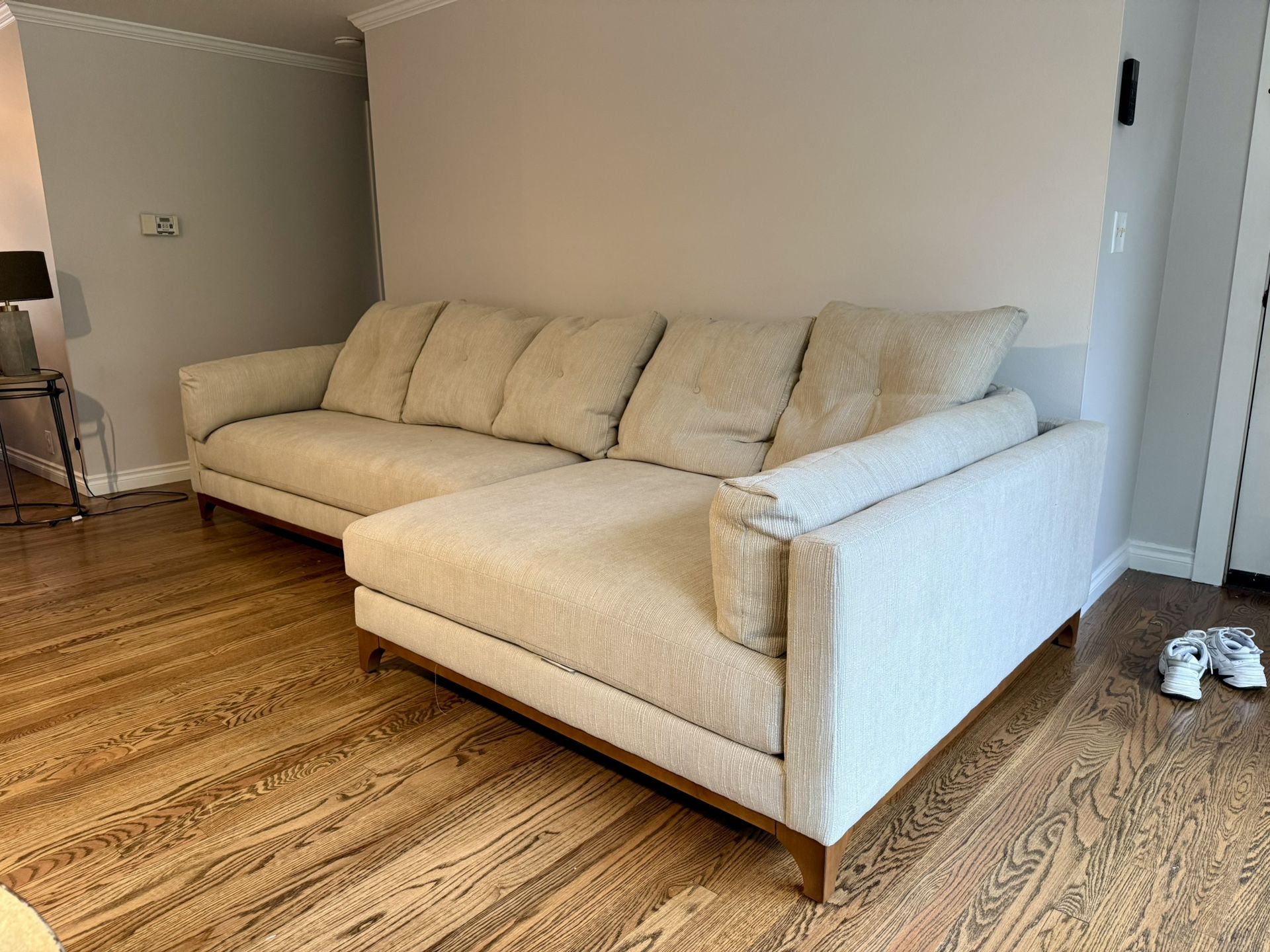 NEW Macys 2 Piece Sectional 11’