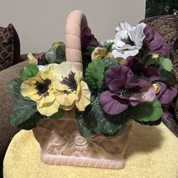 Artificial Flowers With vases 