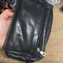 Mini accessorie and phone bag in genuine leather  