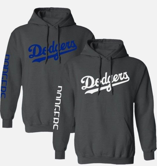 Charcoal DODGERS HOODIE