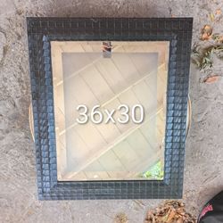Wall hanging mirror
