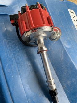 Msd street distributor. Bbc gear. Will fit sbc too with a different gear