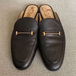 Sam Edelman Women's Laurna Black  Mules Size 10.5