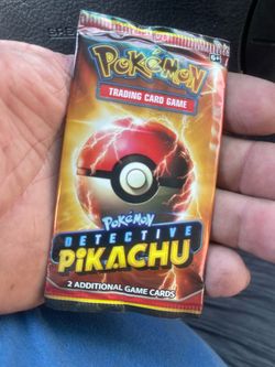 Pokémon Detective Pikachu limited edition cards 34 packs available