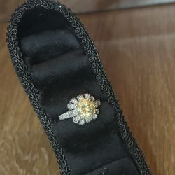 Big Sterling Silver Ring 