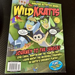 WILD KRATTS AMAZING ACTIVITY BOOK: Journey to the jungle