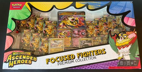 Pokemon Ascended Heroes Focused Fighters Premium Collection