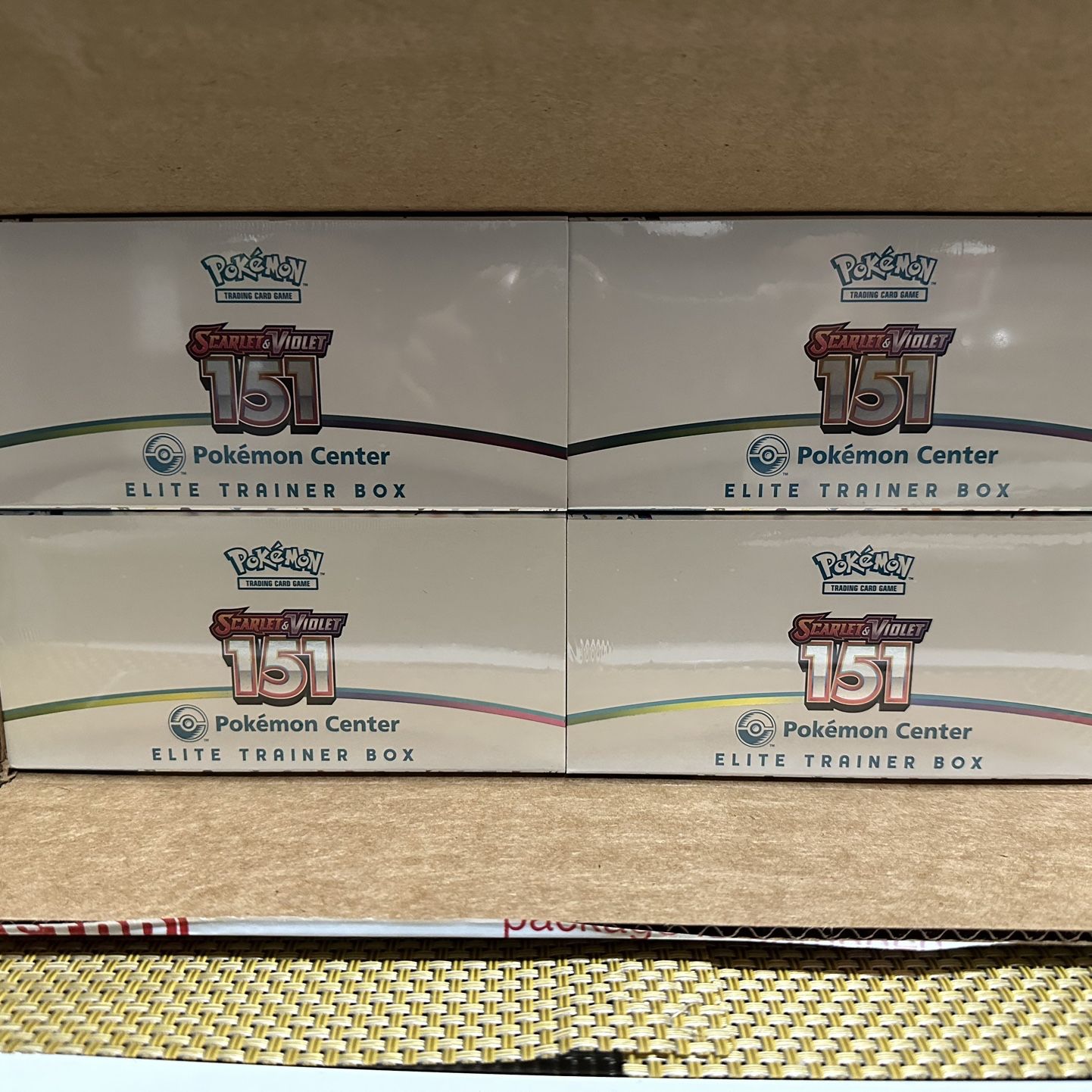 pokmon trading card game 151 elite trainer box New SEALED Pokmon TCG Scarlet & Violet 151 Elite Trainer Box ETB included Case!