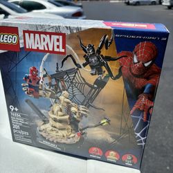 Spiderman Vs Sandman Lego Set New!