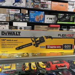 DEWALT FLEXVOLT 60V MAX 16in. Brushless Cordless Battery Powered Chainsaw (Tool Only)