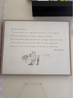 Winnie the Pooh wall decor