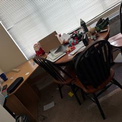 Kitchen Table And Corner Desk