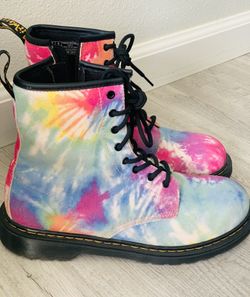 DR. MARTENS 1460 Y MULTI TIE DYE SIZE L: 7 /SIZE M 6