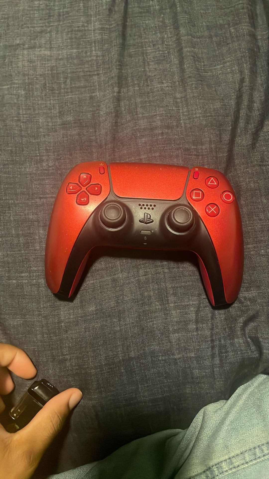 Red Ps5 Controller