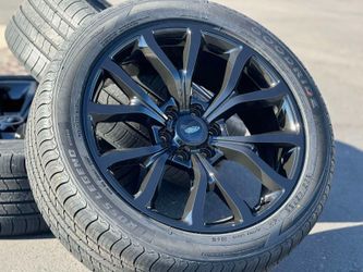22" GLOSS BLACK RIMS 2854522 TIRES FOR FORD WE FINANCE