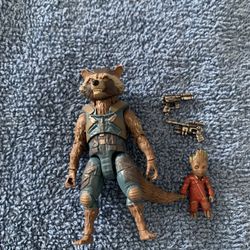 Rocket Raccoon & Baby Groot Marvel Legends (Mantis Vol2 Wave)