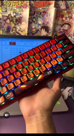 Custom Evangelion Unit-02 Asuka Mechanical Keyboard