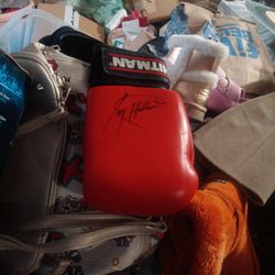 Larry Holmes Autographed Boxing Glove