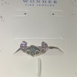 Disney's Stitch Sterling Silver Size 7 Ring