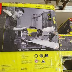 Ryobi Sliding Compound Miter Saw 