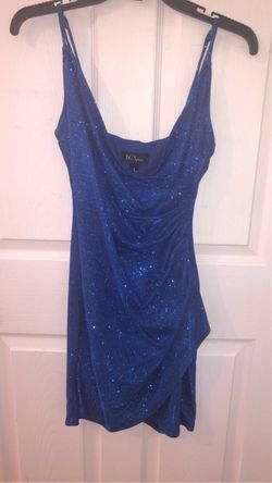 Blue sparkly dress