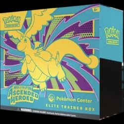 Pokémon Center Ascended Heroes ETB x2 CONFIRMED