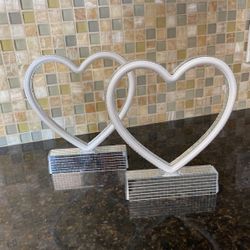 Neon Disco Heart Lights