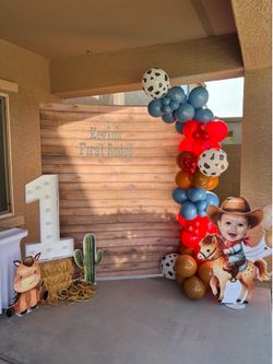 First rodeo set up