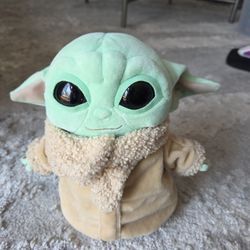 MATTEL BABY YODA GROGU  STUFFED ANIMAL $10