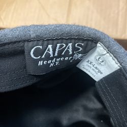 Capas Wool Newsboy Hat Grey XXL