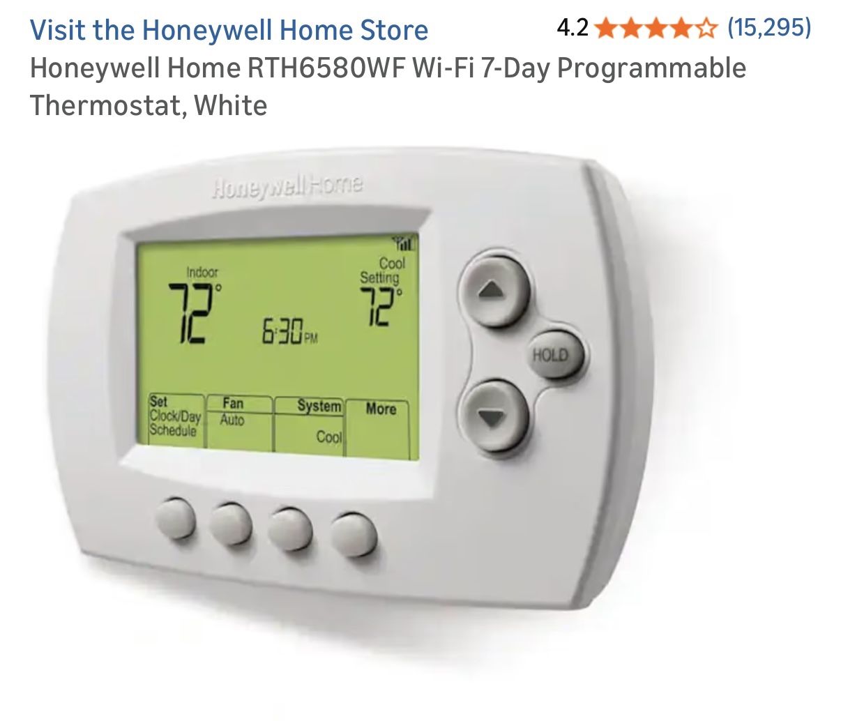 Honeywell Smart thermostat