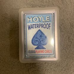 Clear Playing Cards 