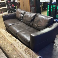 Leather Couch 