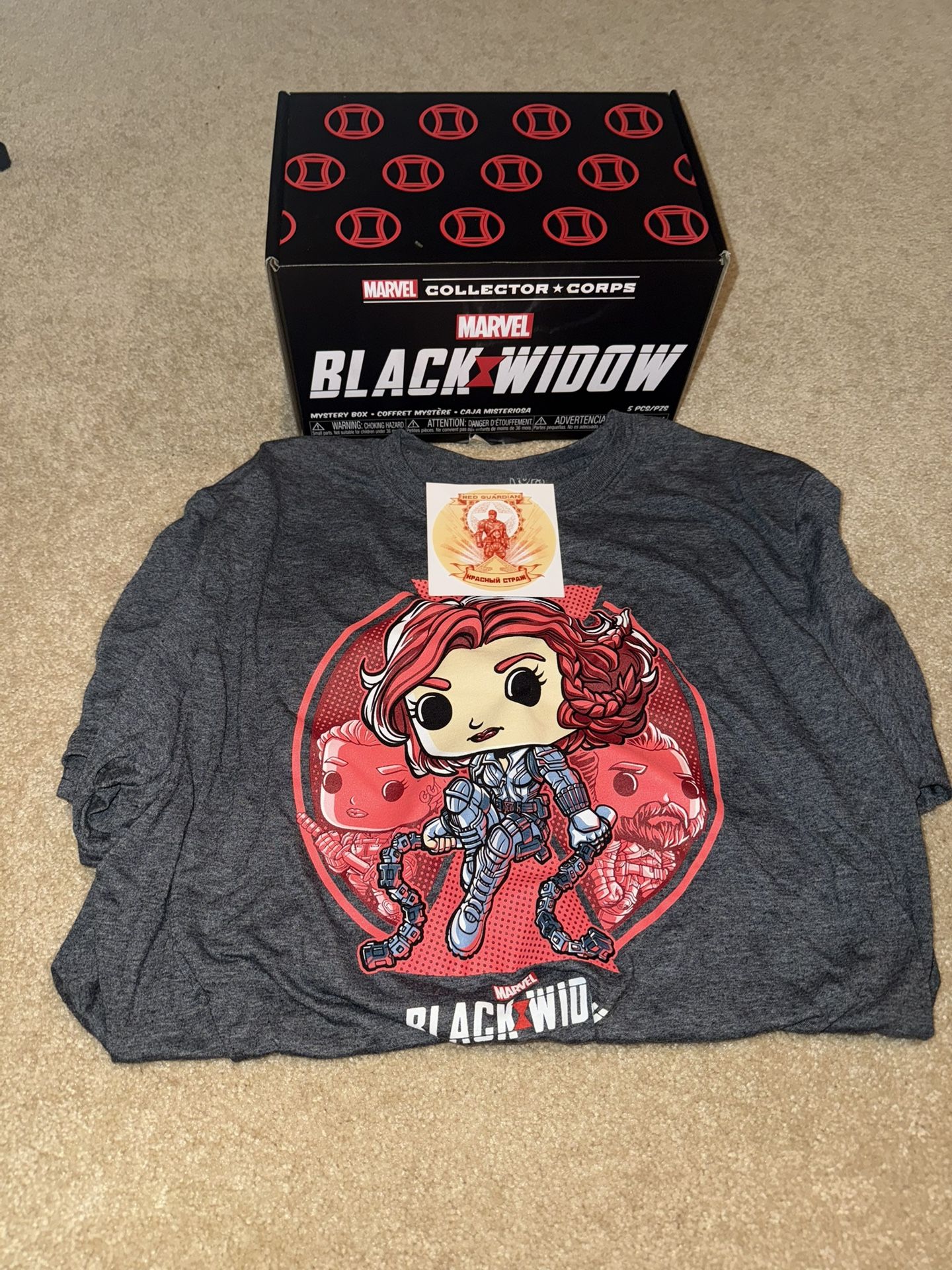 Marvel Black Widow Subscription Box