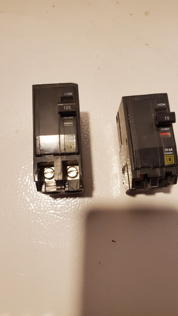 Square d and other mixed breakers
