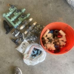Irrigation Parts, $100.