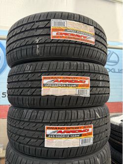 245/55/19 ARROYO ALL SEASON 4 NEW TIRES INSTALLE ✅ INSTALADAS ✅