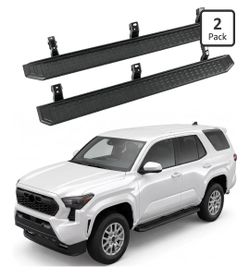 Running Boards Side Steps Fit for Toyota 4Runner N-2026
Full-Length Fixed Nerf Bars, OEM Fit No-Drill Instal Side Steps, Anti-Slip Design,Easi