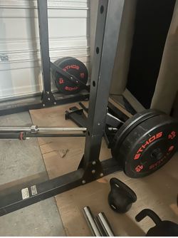 Ethos Home Gym, Weights, and Dumbells with Rack
