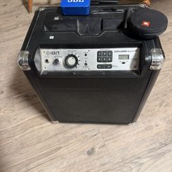 Ion Explorer Portable Bluetooth Speaker With Two JBL Speakers Bundle